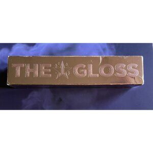 Jeffree Star Cosmetics Lip Gloss in TABLE TOP -  Nude Glitter - New In Box!